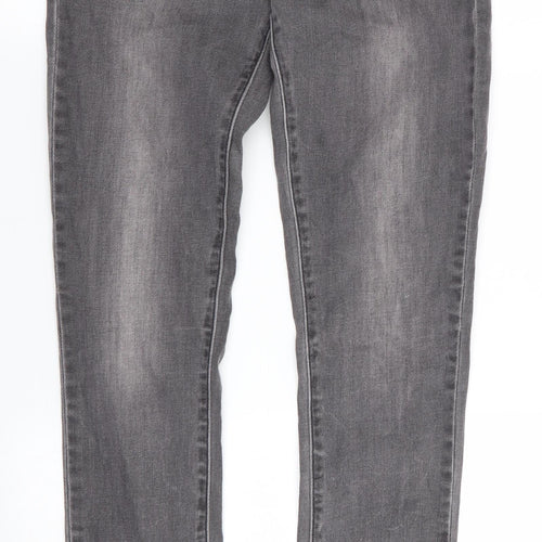 Demi Curve Womens Grey   Skinny Jeans Size 26 L32 in