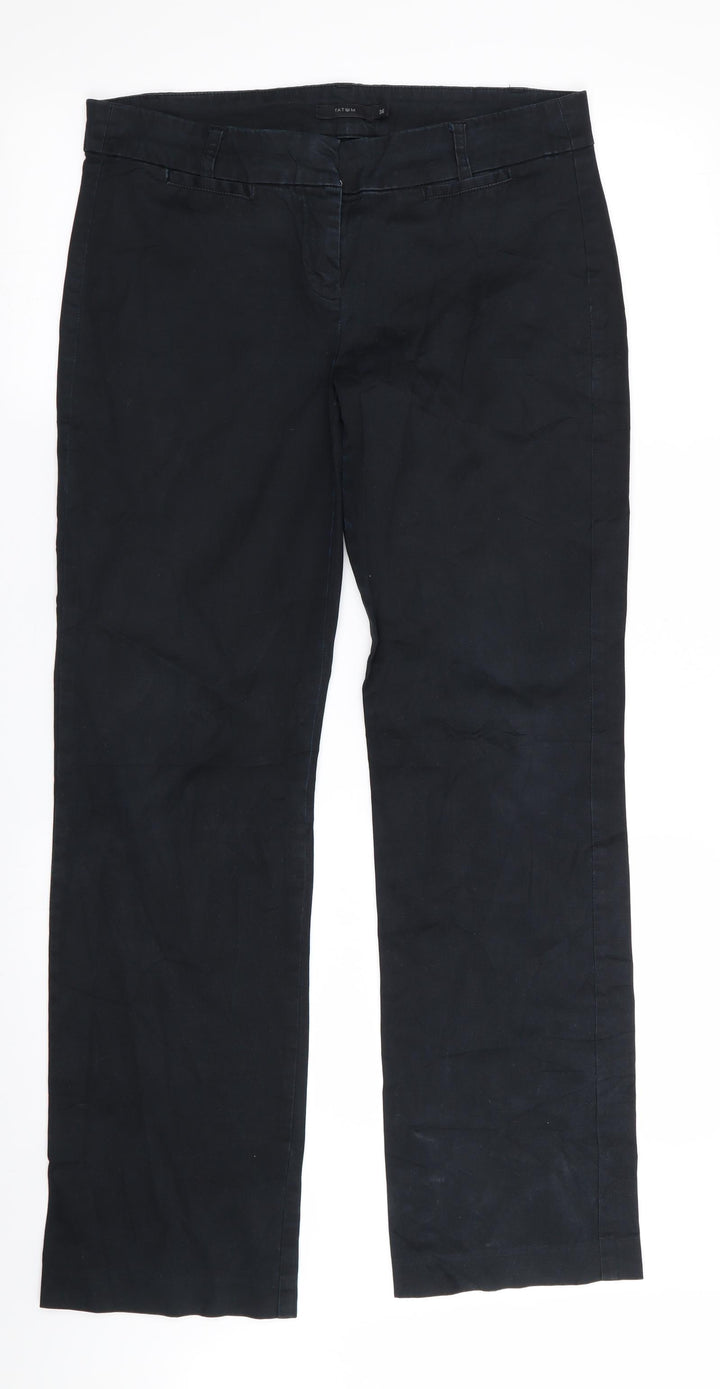 Tatwm Womens Blue   Straight Jeans Size 8 L30 in