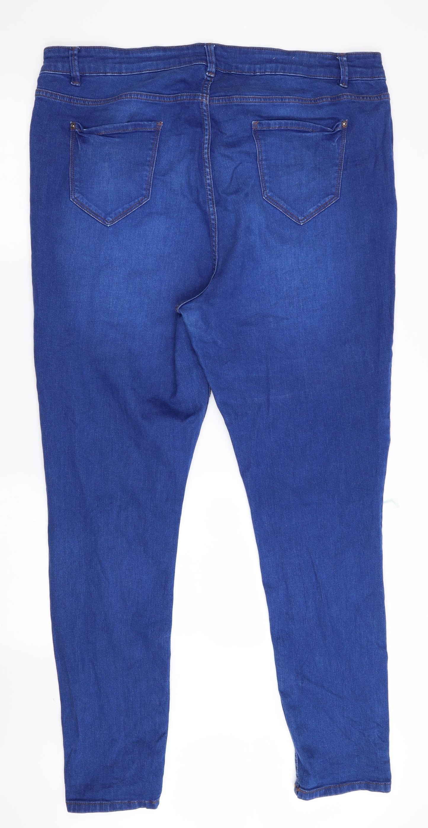 New Look Womens Blue   Skinny Jeans Size 20 L31 in