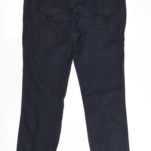 City Sports Mens Blue   Chino Trousers Size 30 in L30 in