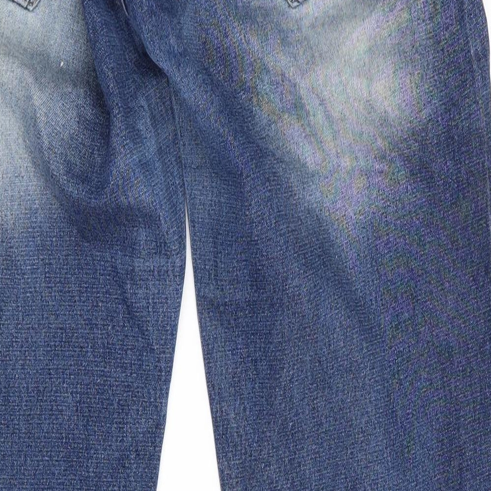 Handara Womens Blue   Straight Jeans Size 8 L28 in