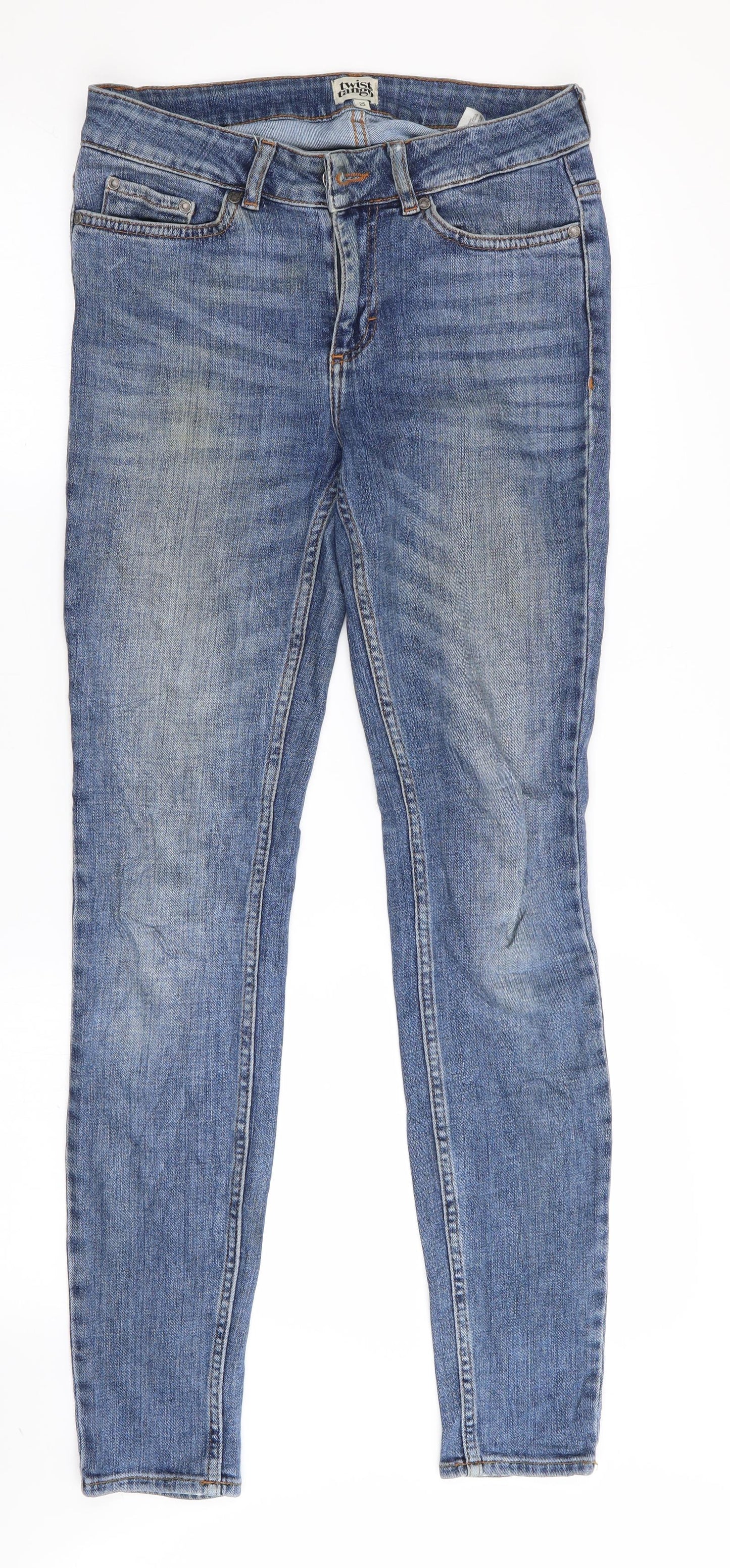 Twist Tango Mens Blue   Skinny Jeans  L30 in