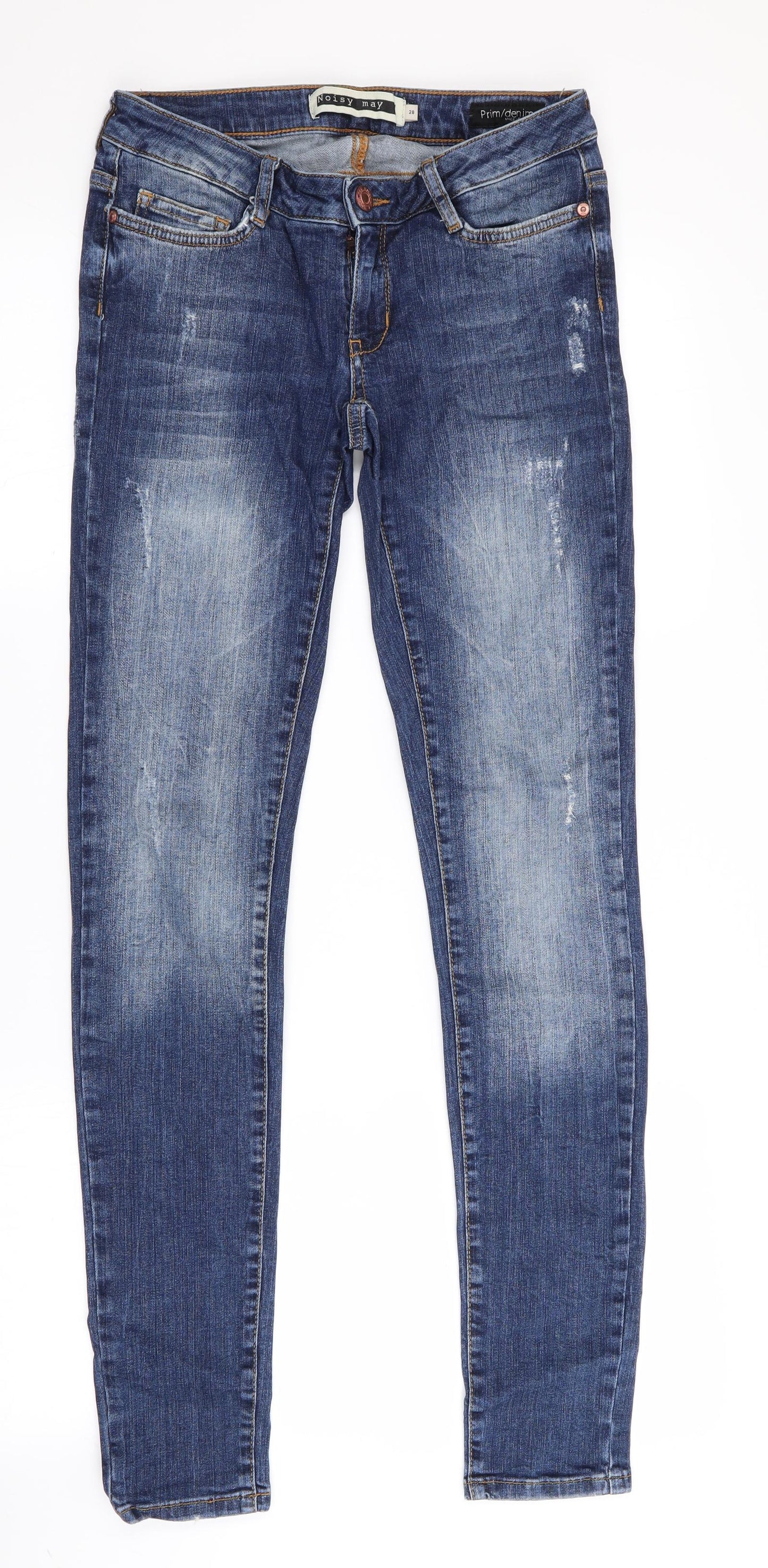 Noisy may Womens Blue   Straight Jeans Size 26 in L31 in