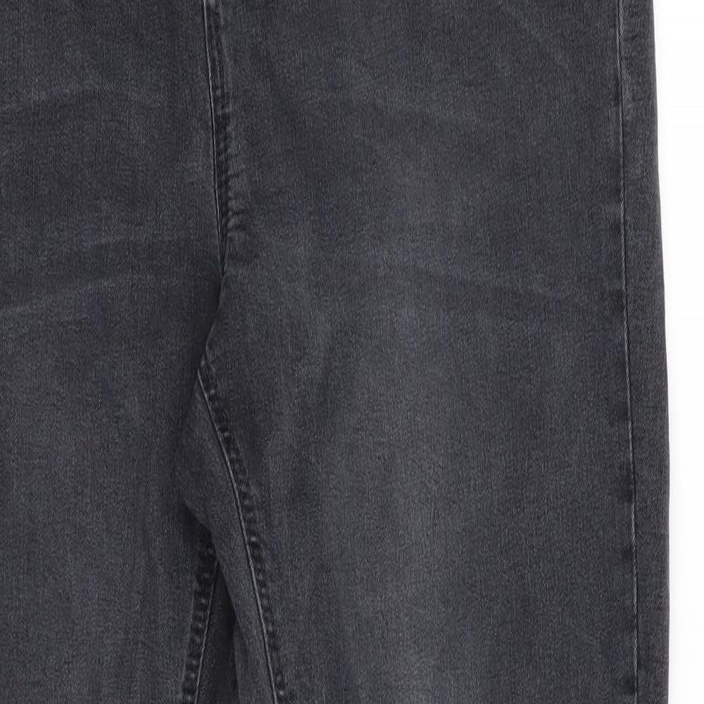 George Womens Black   Skinny Jeans Size 14 L29 in