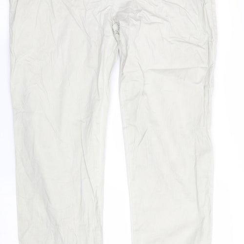 woman by tchibo Womens Green   Chino Trousers Size 14 L32 in