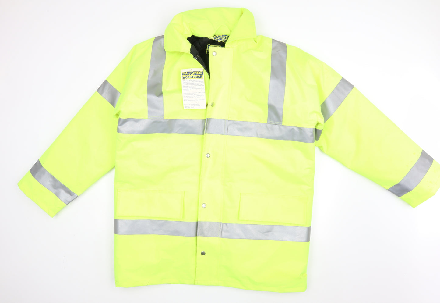 Eurotec Worktough Mens Green   Jacket  Size L  - Work Jacket