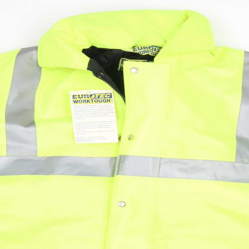 Eurotec Worktough Mens Green   Jacket  Size L  - Work Jacket