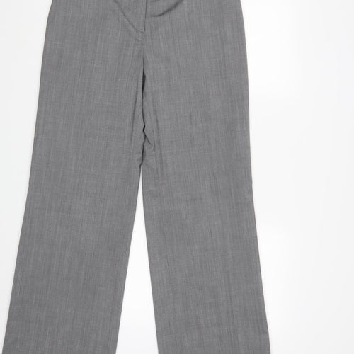 Planet Womens Grey   Dress Pants Trousers Size 10 L33 in
