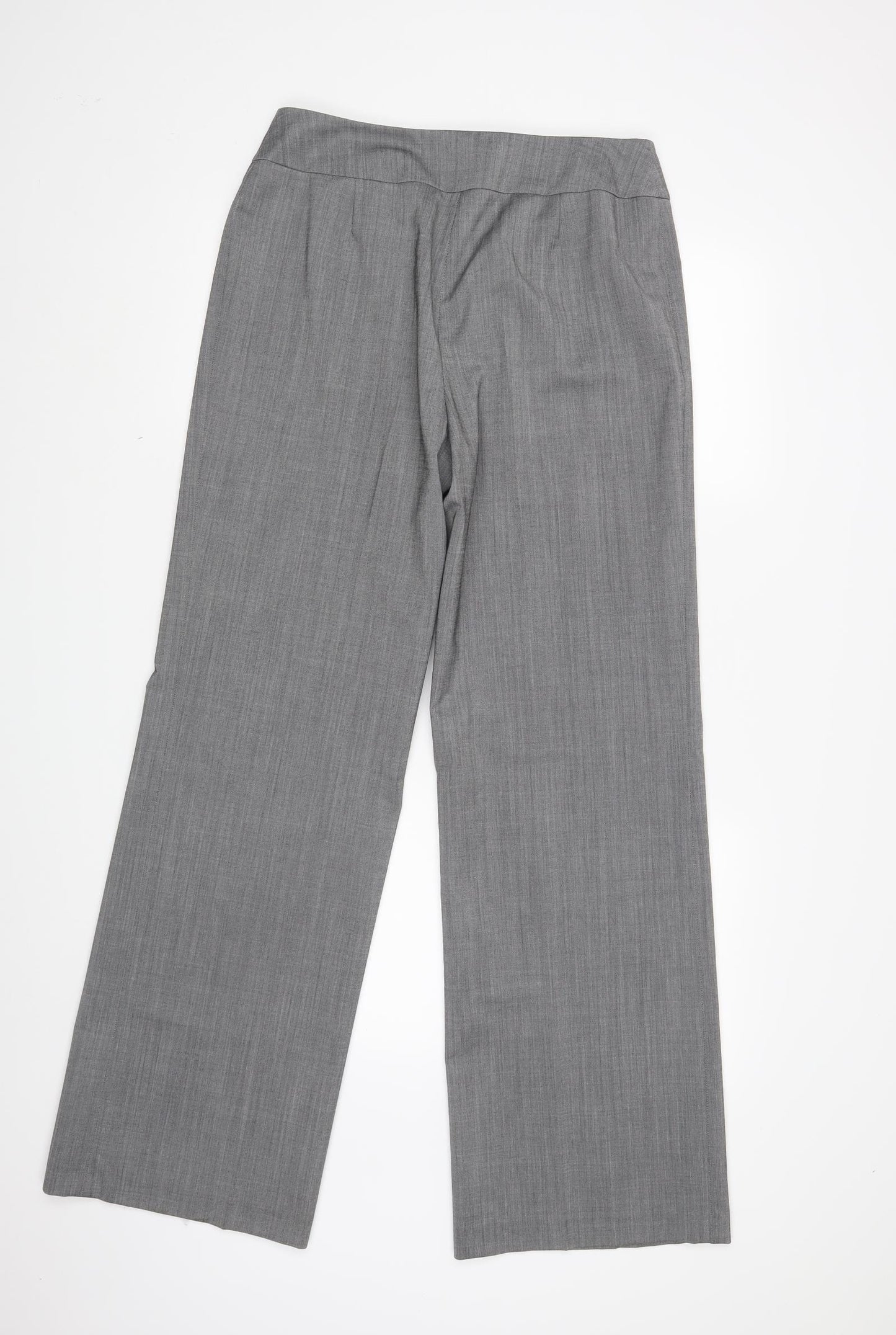 Planet Womens Grey   Dress Pants Trousers Size 10 L33 in