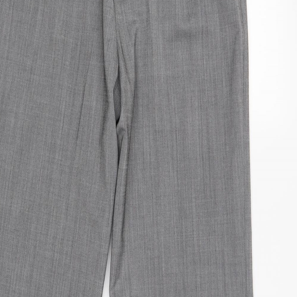 Planet Womens Grey   Dress Pants Trousers Size 10 L33 in