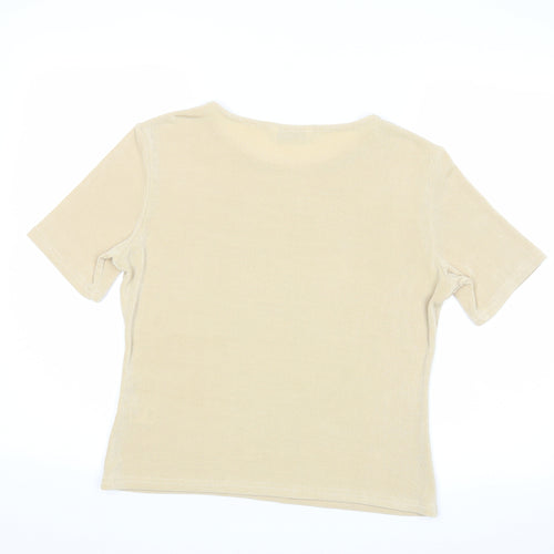 Berkertex Womens Beige   Basic Blouse Size 14