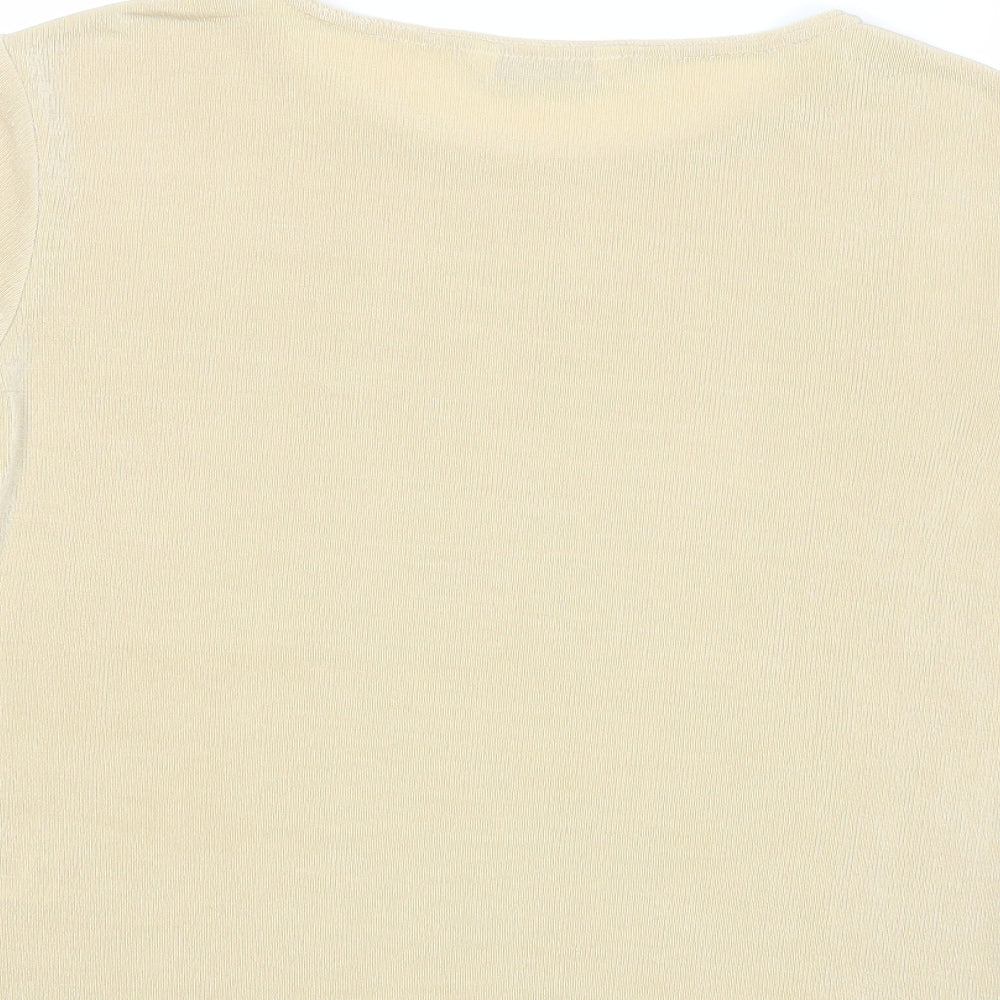 Berkertex Womens Beige   Basic Blouse Size 14