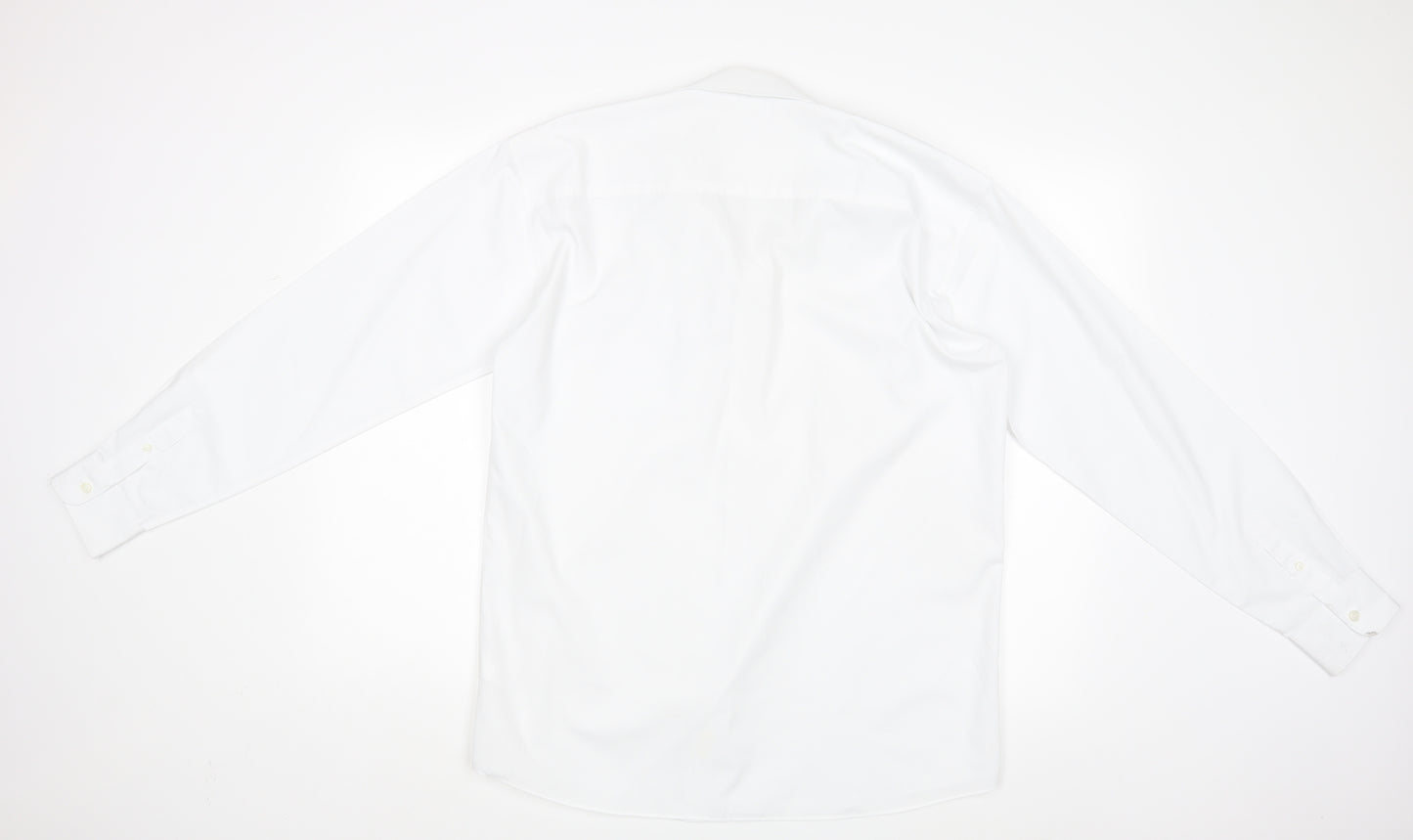 M&S Boys White   Basic Casual Size 16 Years