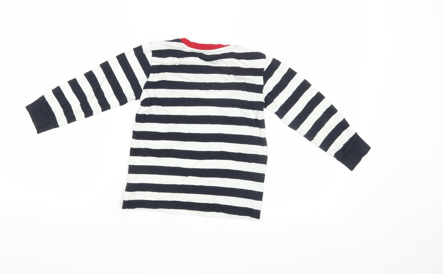 NEXT Boys Blue Striped  Basic Dress Shirt Size 3-4 Years  - Santa