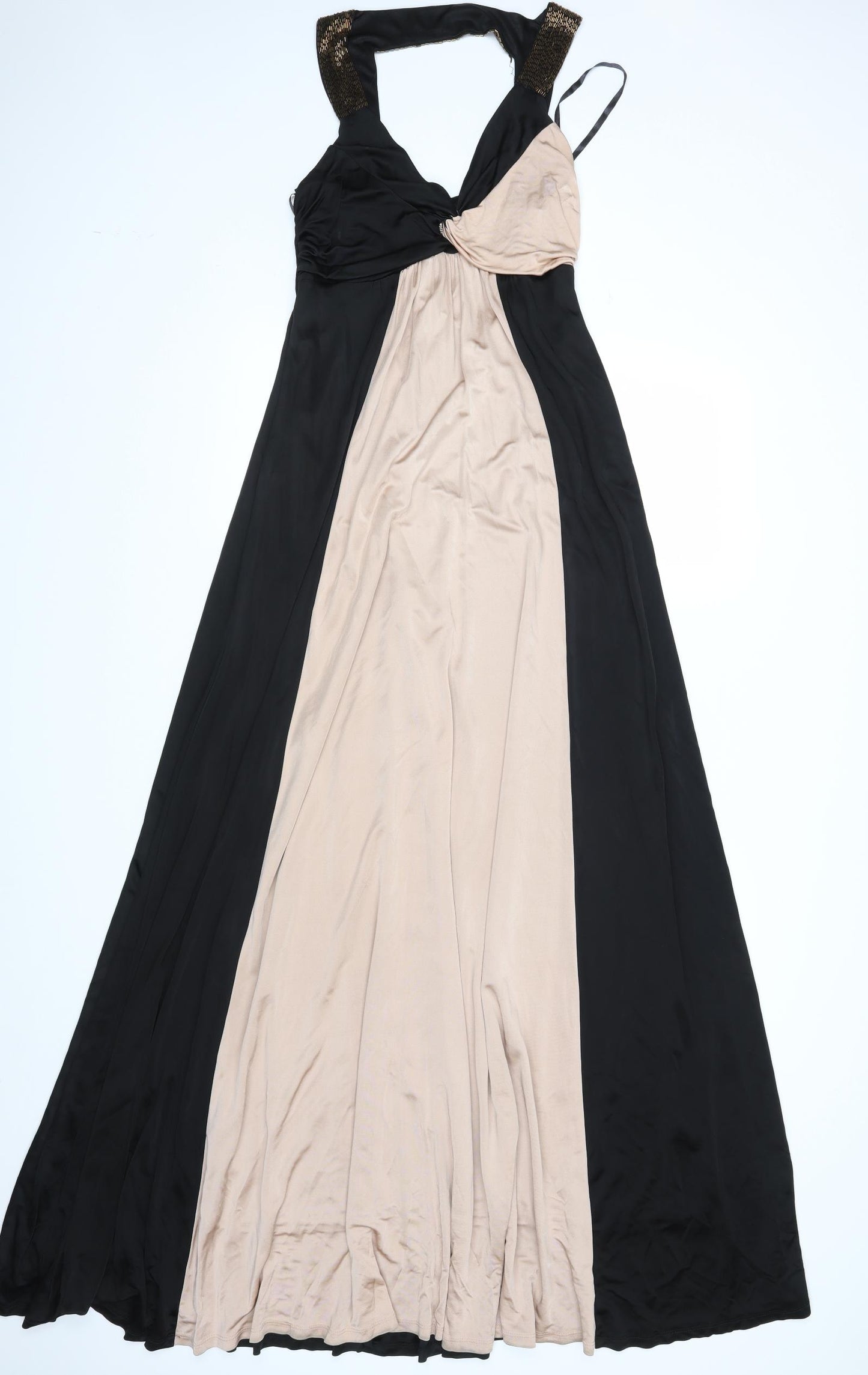 M&Co Womens Black   Maxi  Size 14