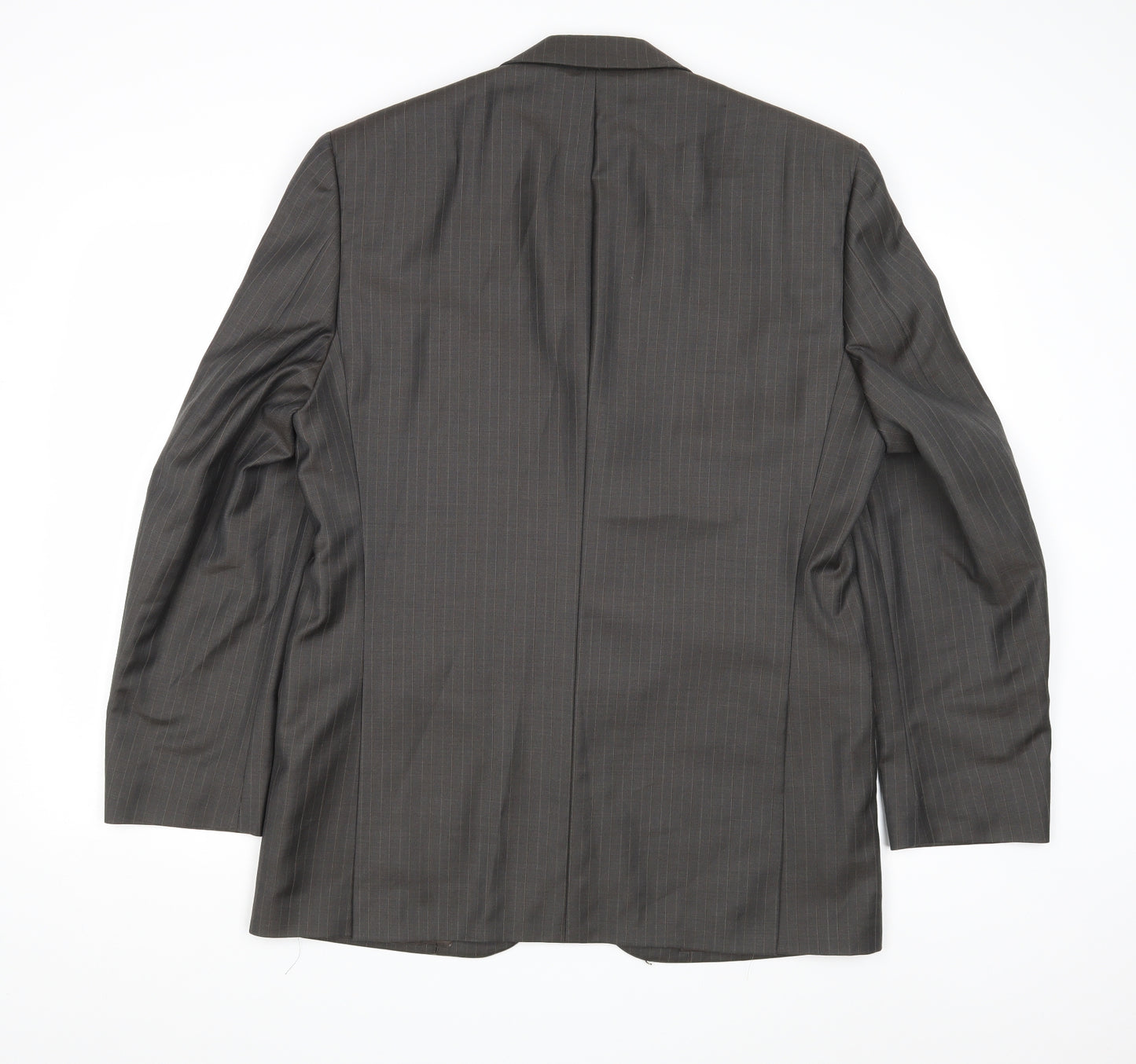 Concepts Mens Brown Striped  Jacket Blazer Size 40