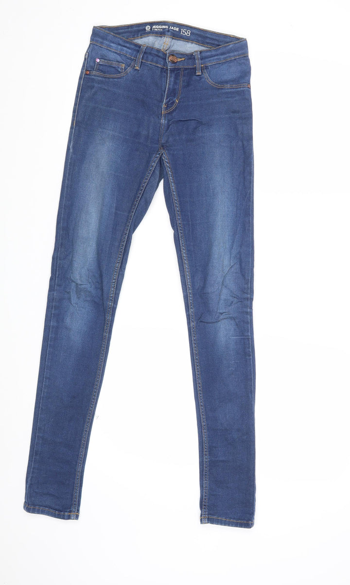 Cubus Womens Blue Jegging Jeans Size 8 L29 in