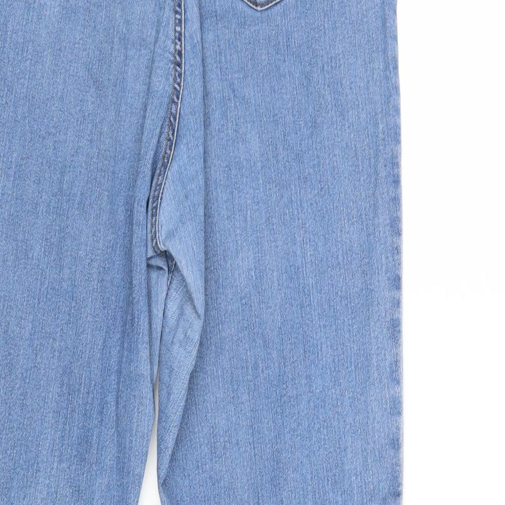 PRETTYLITTLETHING Womens Blue   Skinny Jeans Size 16 L29 in