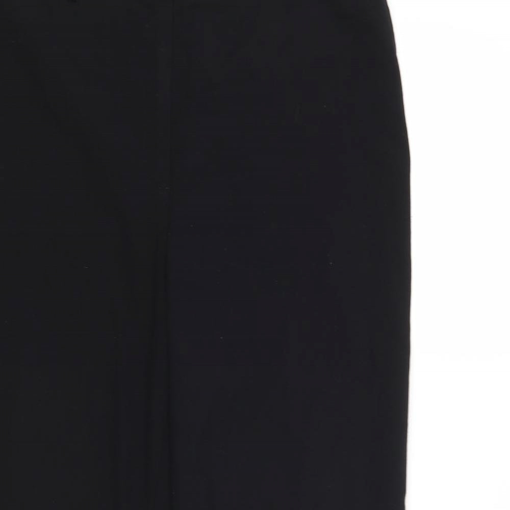 M&S Womens Black   Dress Pants Trousers Size 16 L30 in