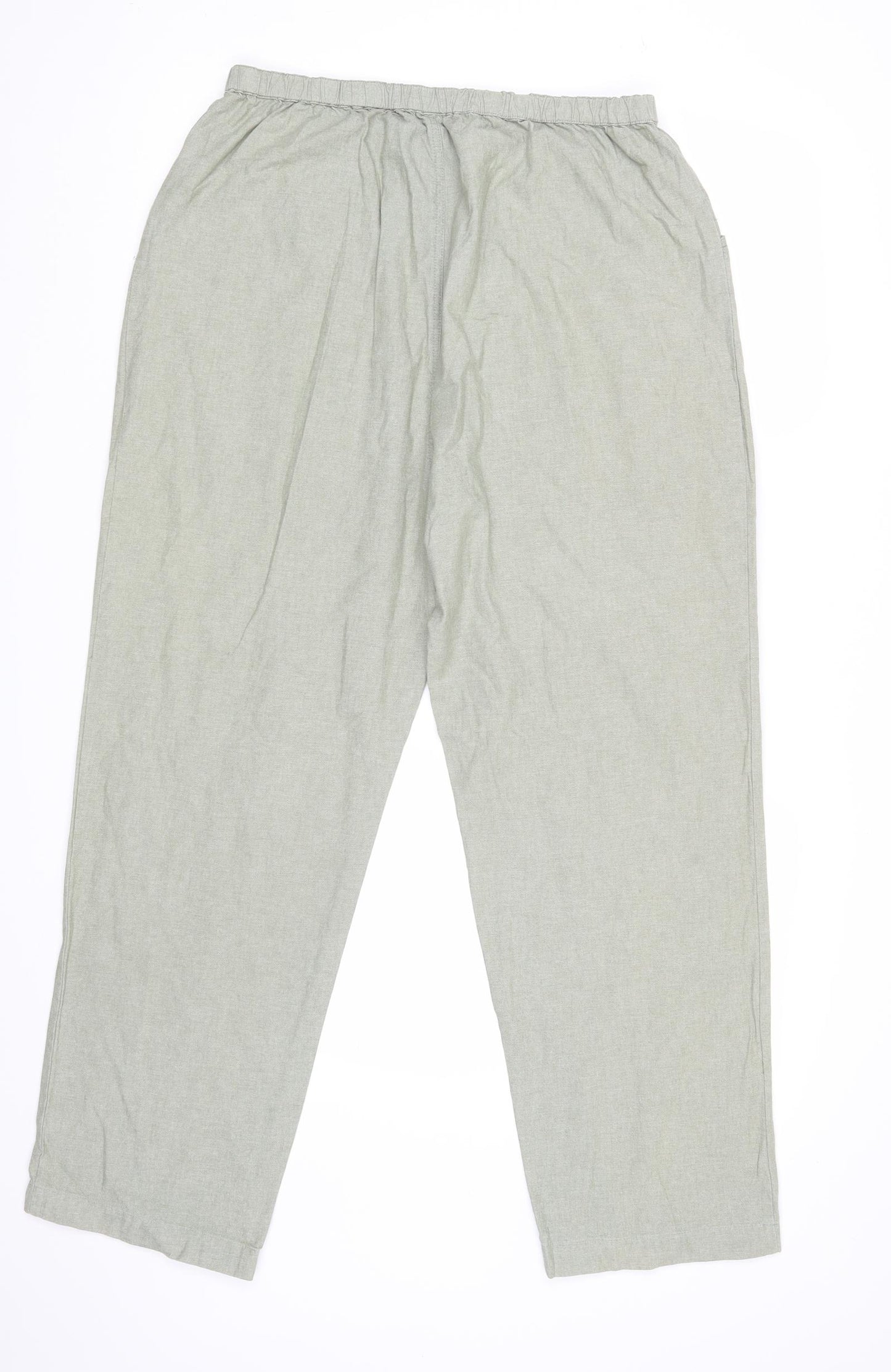 EWM Womens Green   Trousers  Size 16 L28 in