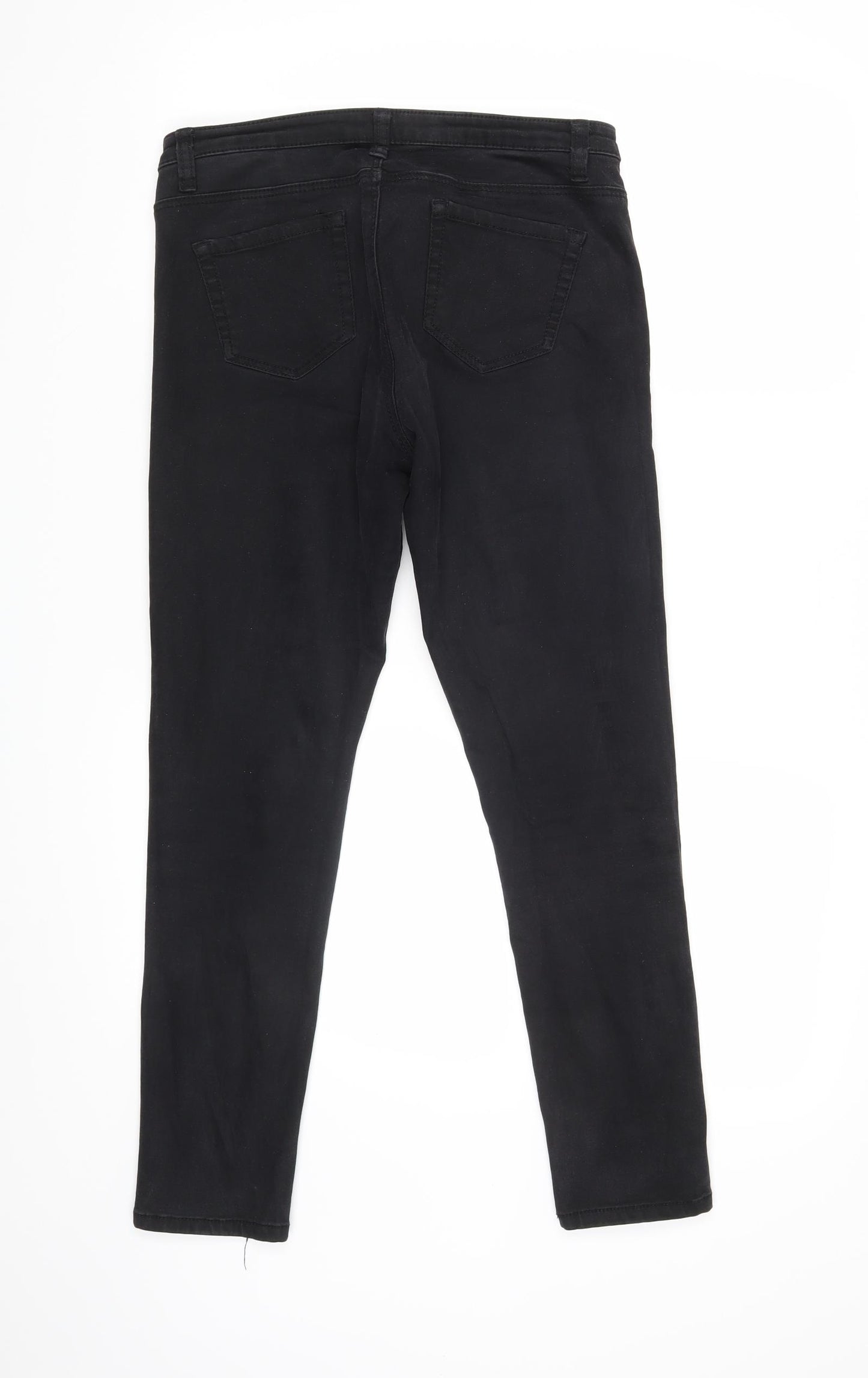 Primark Womens Black   Skinny Jeans Size 12 L27 in