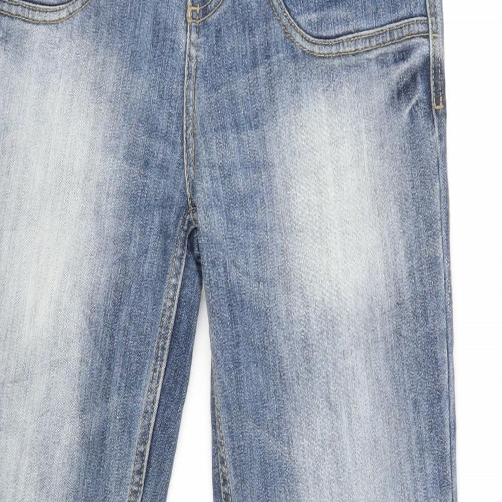 Yessic Womens Blue   Straight Jeans Size 10 L29 in