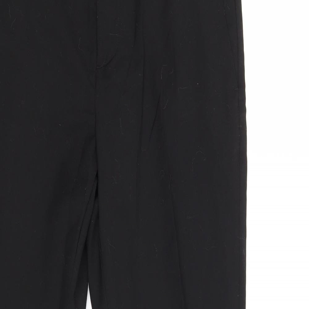 H&M Womens Black   Trousers  Size 12 L28 in