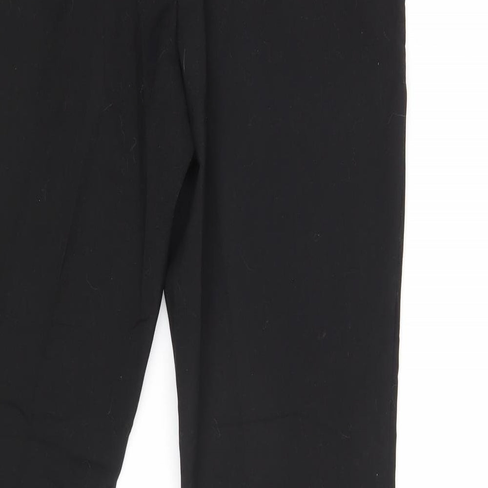 H&M Womens Black   Trousers  Size 12 L28 in