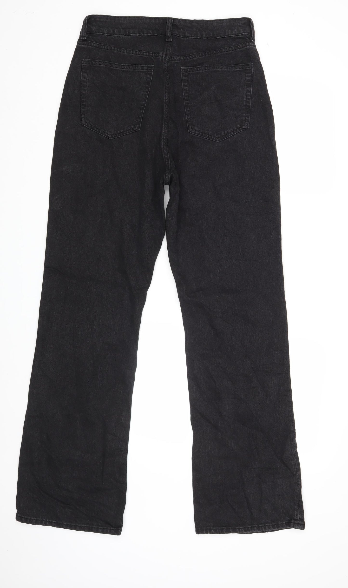 H&M Womens Black   Bootcut Jeans Size 12 L32 in