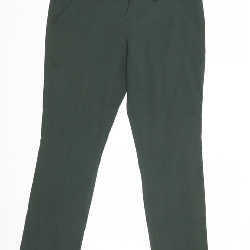 Smogh Womens Green   Chino Trousers Size 14 L28 in