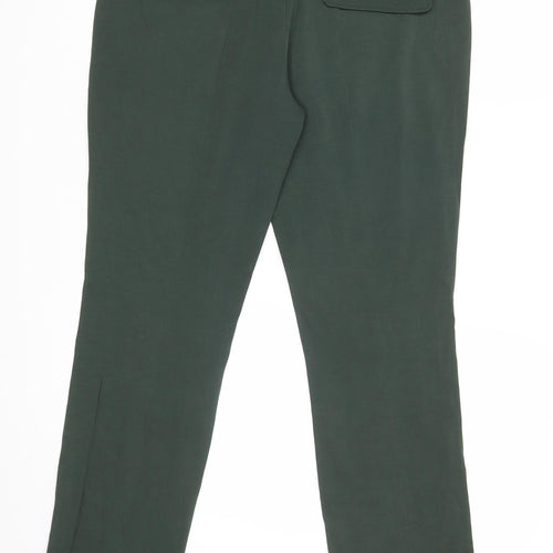 Smogh Womens Green   Chino Trousers Size 14 L28 in