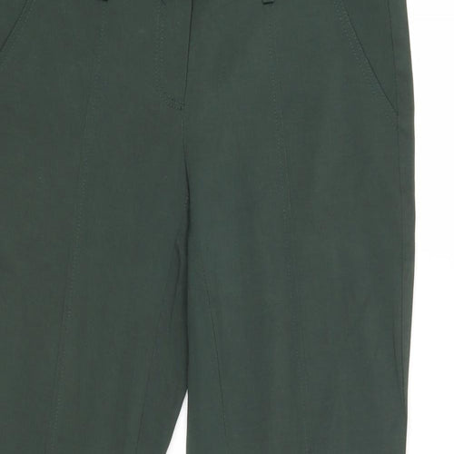 Smogh Womens Green   Chino Trousers Size 14 L28 in