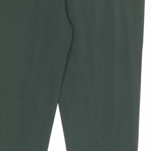 Smogh Womens Green   Chino Trousers Size 14 L28 in
