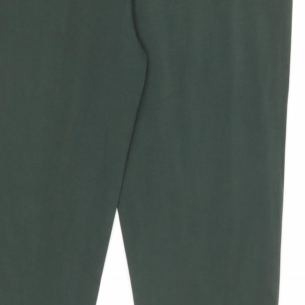 Smogh Womens Green   Chino Trousers Size 14 L28 in