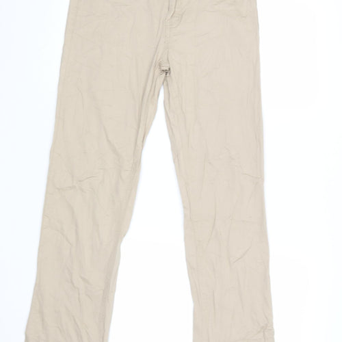 Sunbird Womens Beige   Chino Trousers Size 10 L31 in
