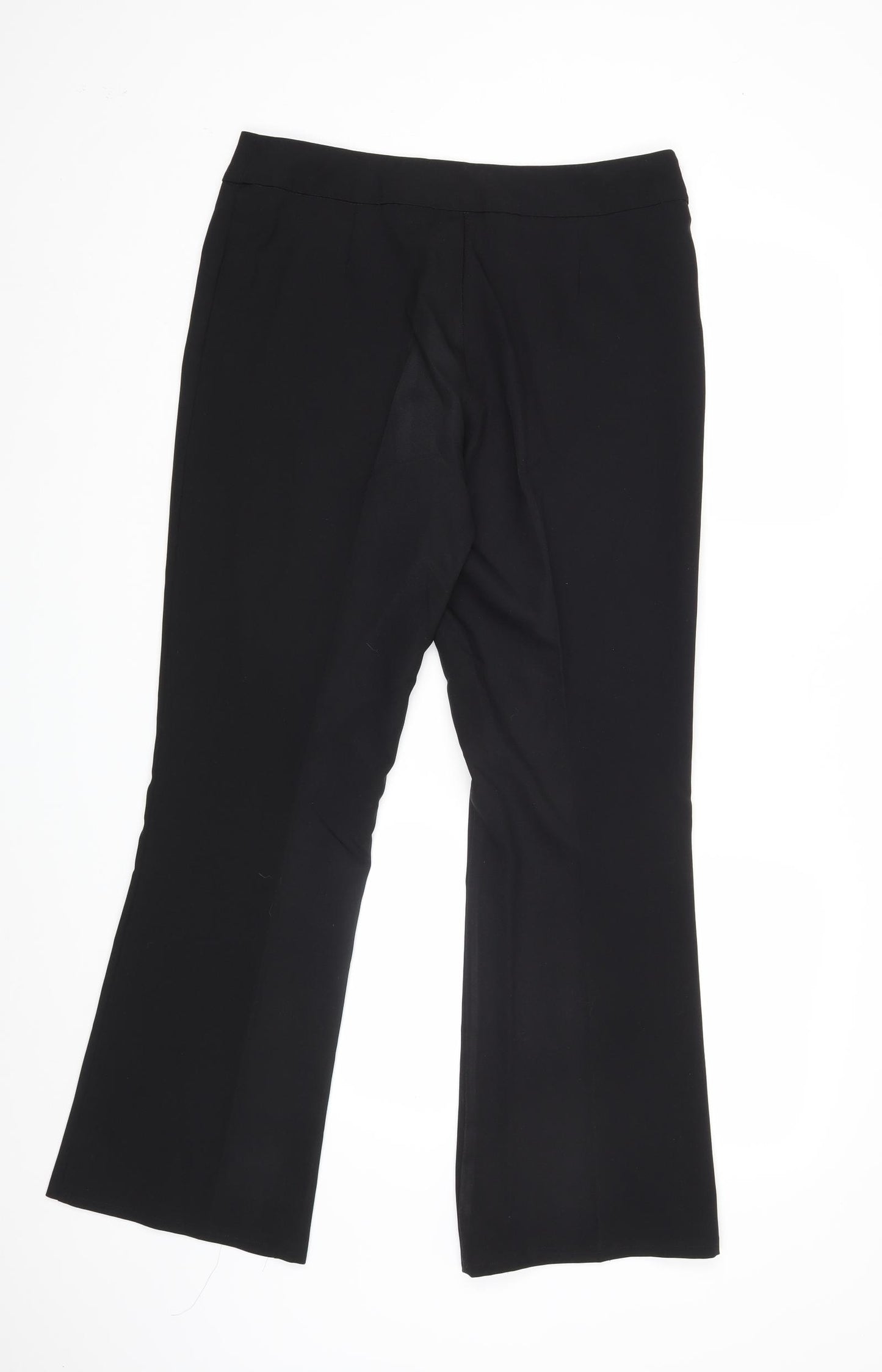 George Womens Black   Dress Pants Trousers Size 12 L29 in