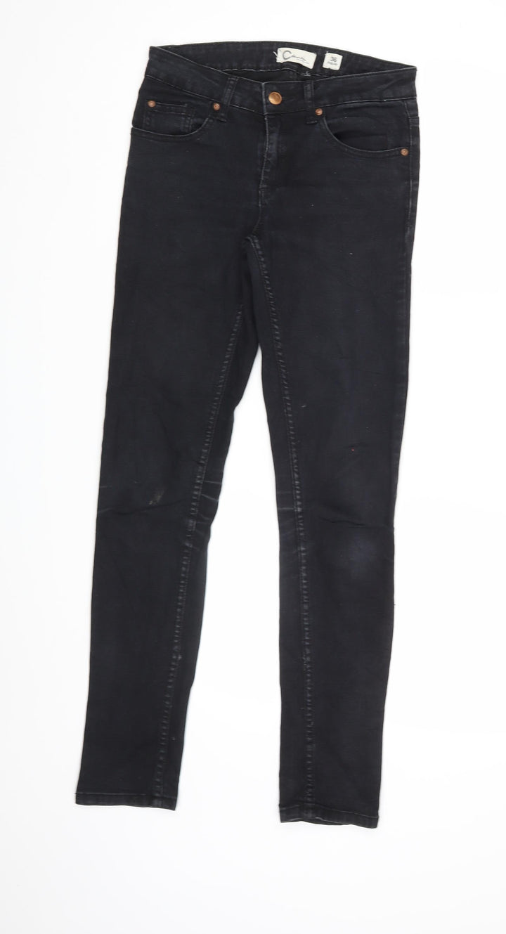 C Denim Womens Black   Skinny Jeans Size 8 L30 in