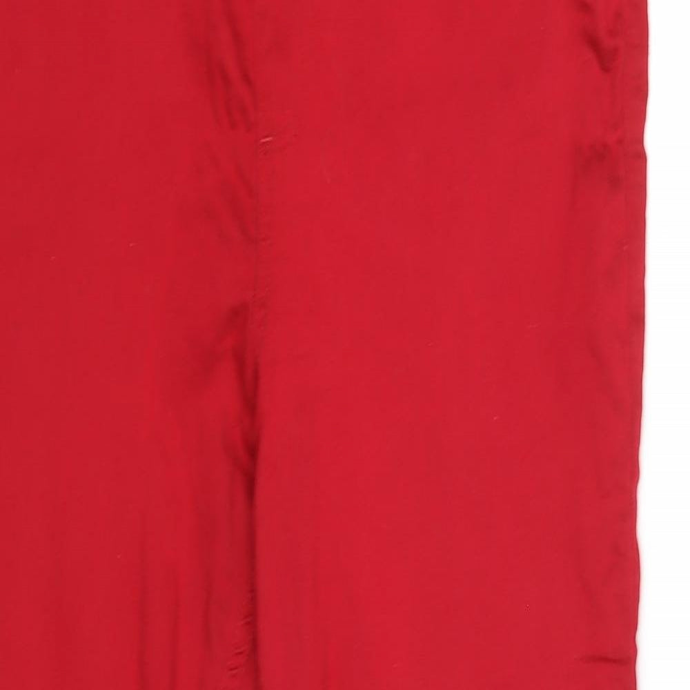 M&S Womens Red   Jegging Jeans Size 18 L27 in