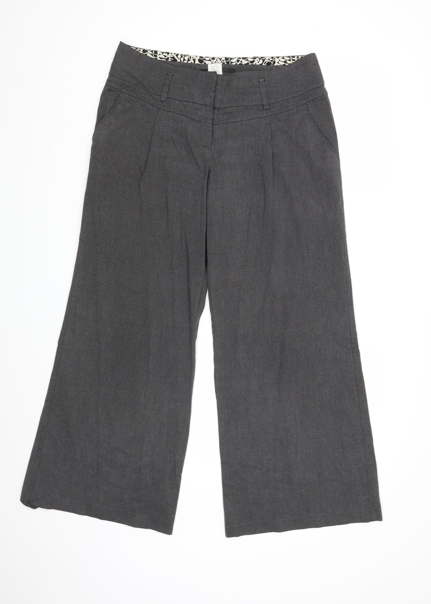 Nex Womens Grey   Trousers  Size 12 L27 in