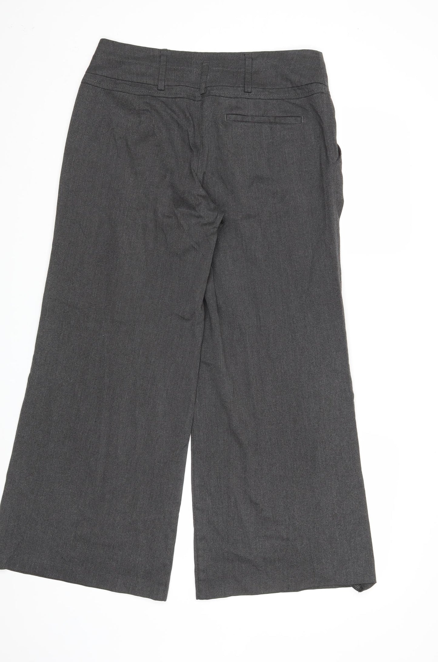 Nex Womens Grey   Trousers  Size 12 L27 in