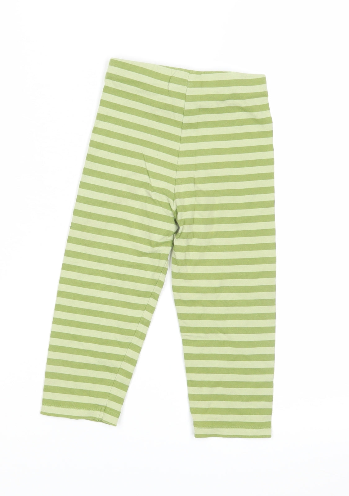 NEXT Girls Green Striped   Pyjama Pants Size 3-4 Years