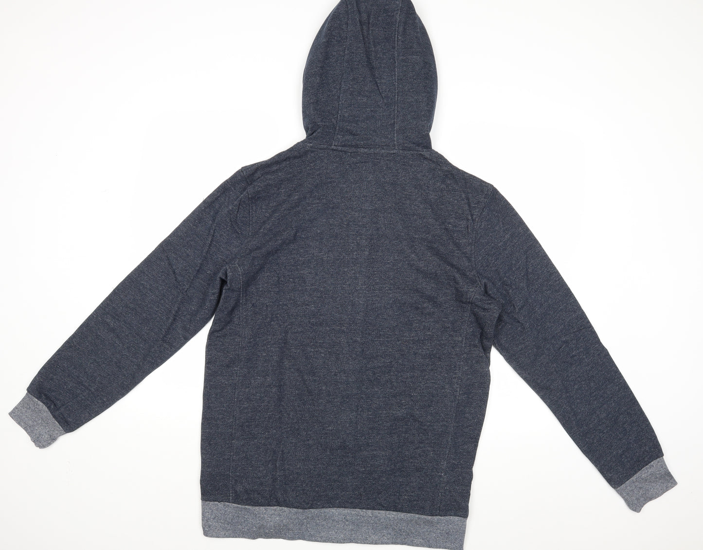 Livergy Mens Blue   Full Zip Hoodie Size L