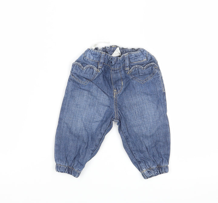 H&M Baby Blue Jogger Jeans Size 3-6 Months