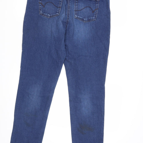 NEXT Womens Blue   Straight Jeans Size 14 L28 in
