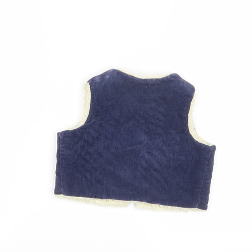 Debenhams Girls Blue   Gilet Snowsuit Size 3 Years