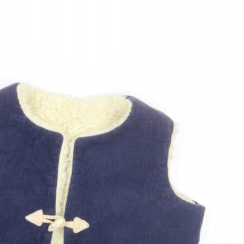 Debenhams Girls Blue   Gilet Snowsuit Size 3 Years