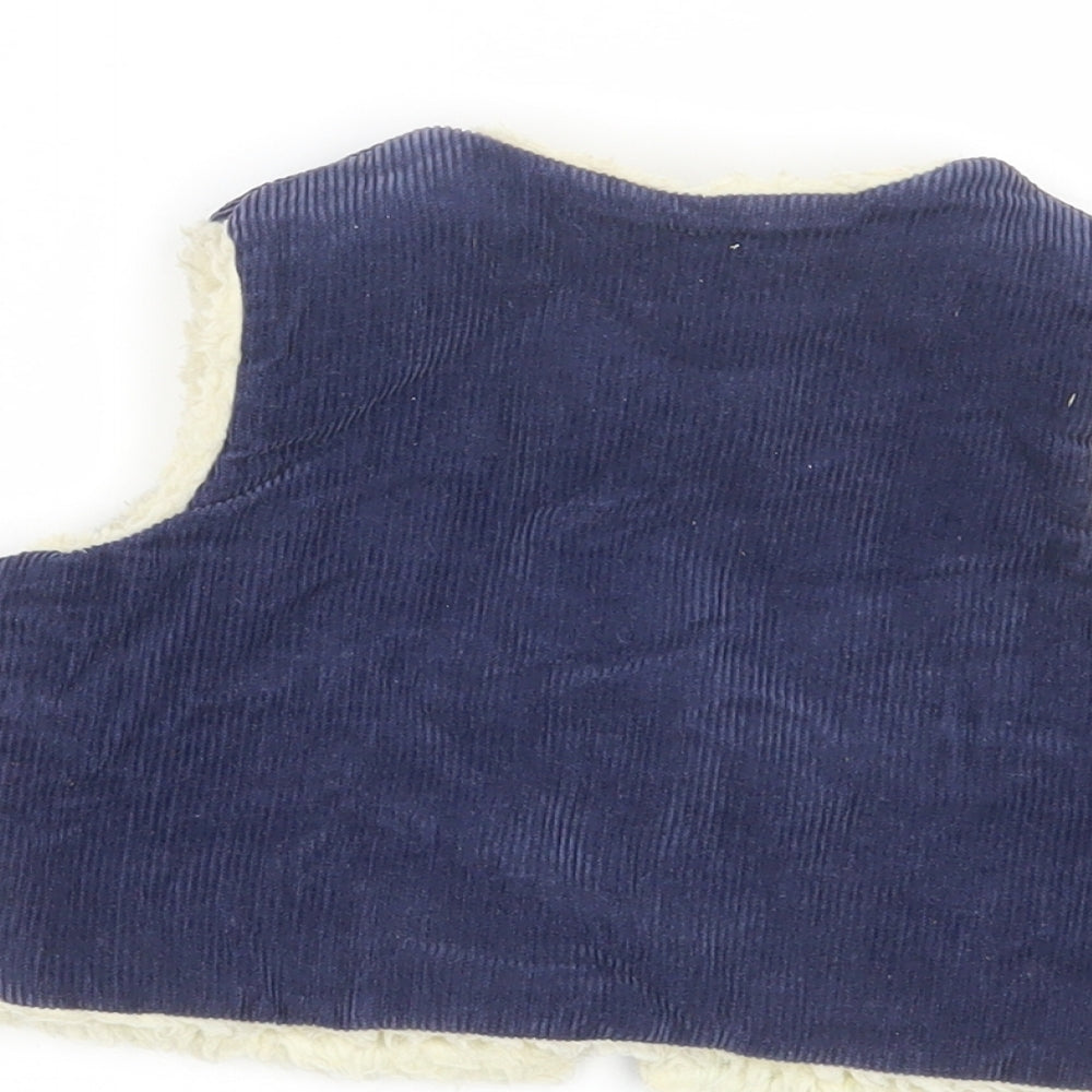 Debenhams Girls Blue   Gilet Snowsuit Size 3 Years