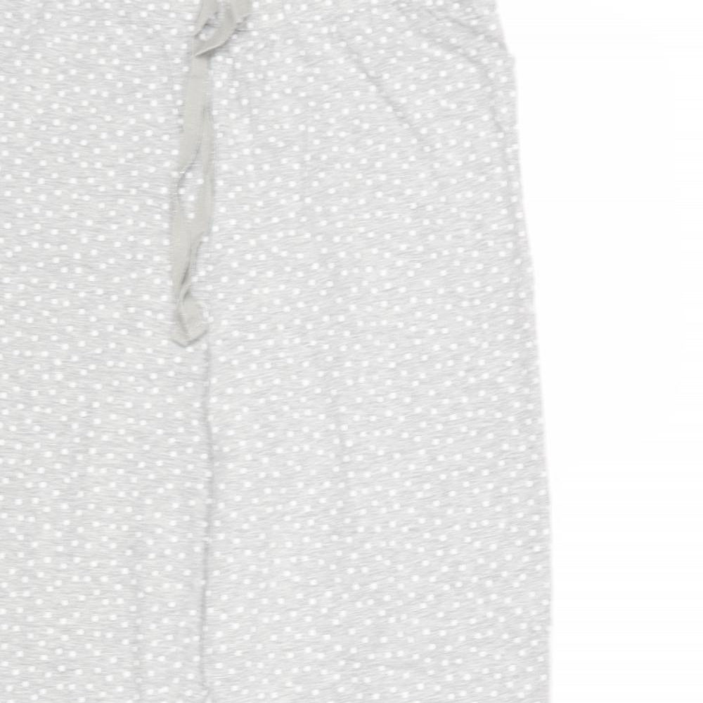 NEXT Womens Grey Polka Dot   Pyjama Pants Size XL