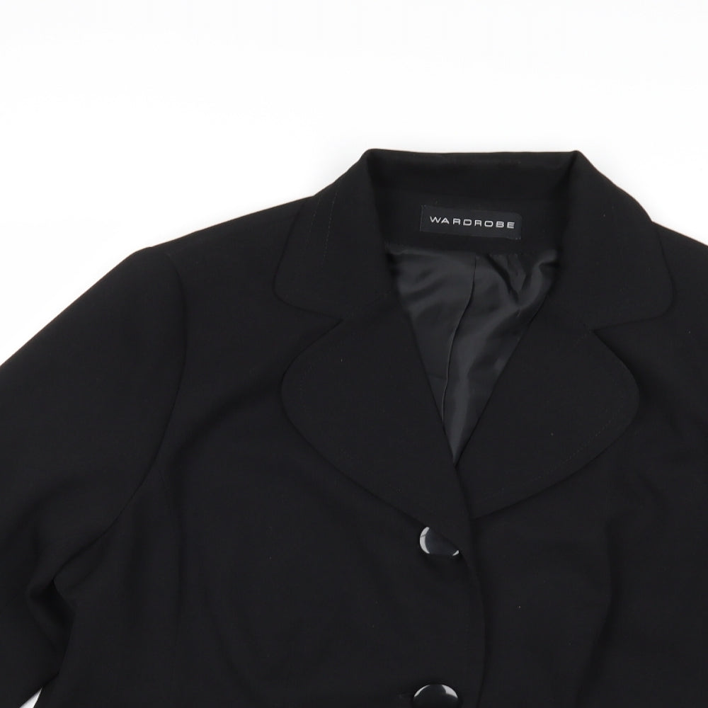 Wardrobe Womens Black   Jacket Blazer Size 20