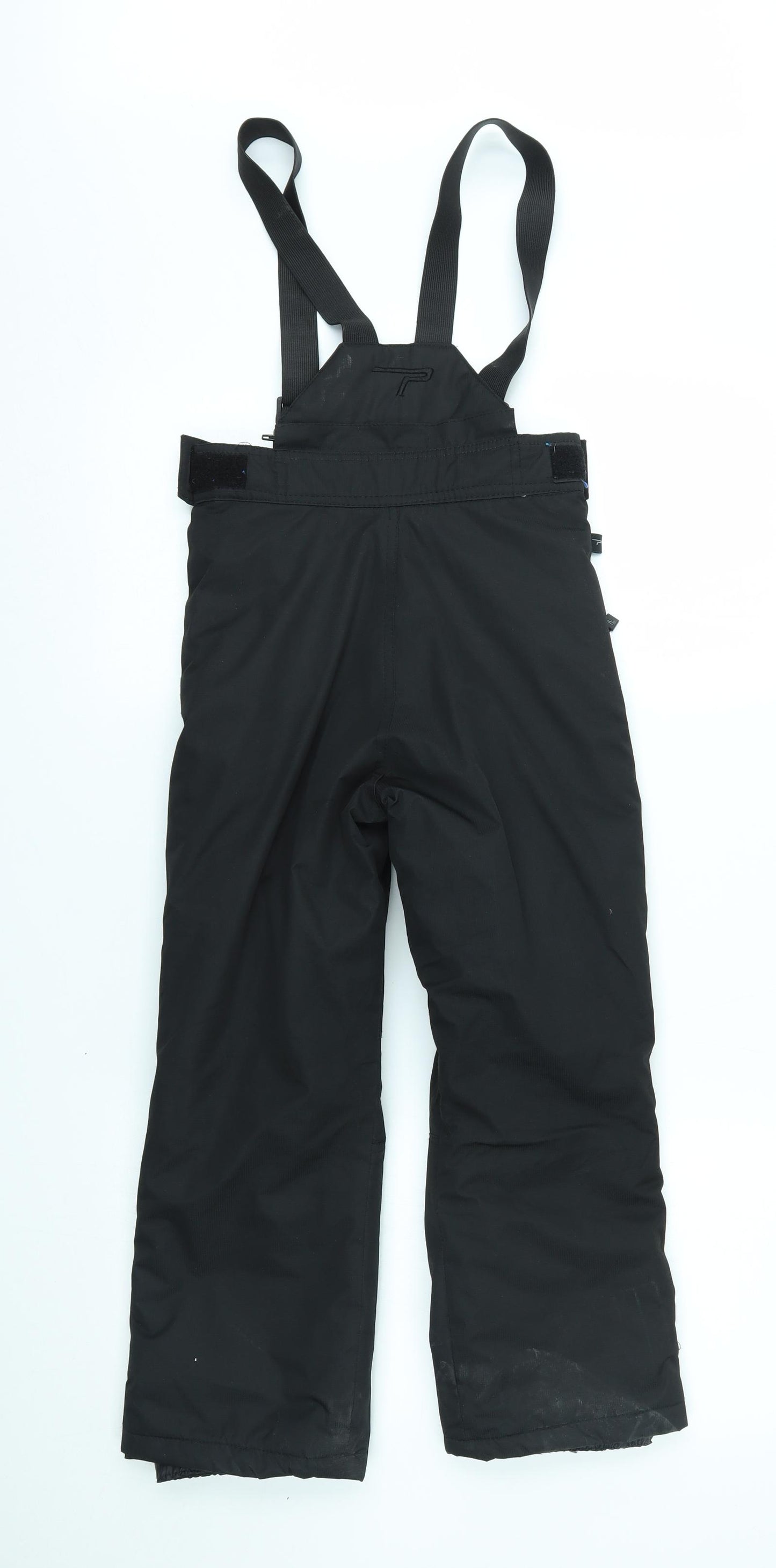 Parallel Boys Black   Ski Salopettes Ski Trousers Size 7-8 Years